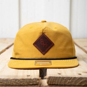 Gorra de béisbol con parche de cuero bordado personalizado, gorra trucker Richardson 112 Hunter bordada, gorras snapback de malla - Product Image 2