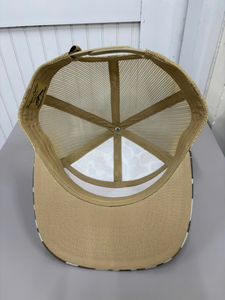 Unisex 7-Panel Trucker <b>Hat</b> Camouflage Print Mesh Fabric Adjustable Snapback Casual Spring <b>Summer</b> Style - Product Image 5