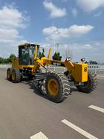 Niveleuse à moteur XCM GR180 Premium 2014 avec moteur Shangchai 140 kW et lame de 3965 mm pour la construction routière et le nivellement des terres