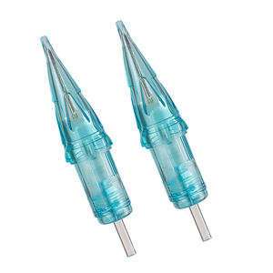 Aiguilles de <span class=keywords><strong>tatouage</strong></span> professionnelles pour stylo à cartouche 0,35 mm RM/<span class=keywords><strong>M1</strong></span>/F, aiguilles de <span class=keywords><strong>tatouage</strong></span> Bugpin, 10 pièces/boîte, OEM ODM - Product Image 1