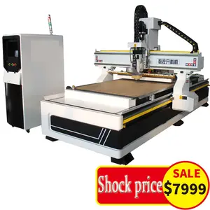 2022 Nieuwe Atc Cnc Hout Router Lineaire Gereedschapswissel Hout Router Machine Voor Massief Hout Pvc Mdf Aluminium Snijden