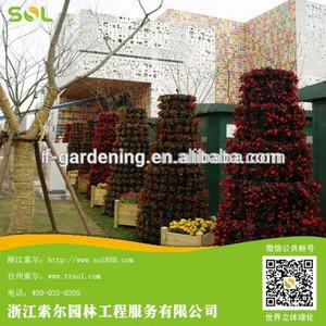 Proveedor de Macetas de Flores de China, Jardín Vertical Artificial en Torre para Pared - Product Image 6