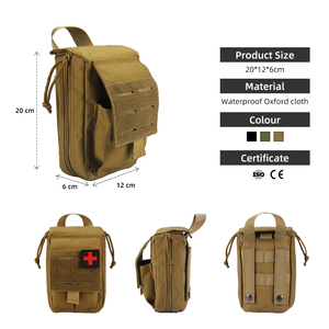 Sac à dos médical d'aventure Risenmed avec compartiments, durable, sûr, fiable, trousse de premiers secours d'urgence, Oxford, traumatisme - Product Image 4