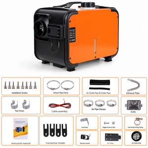 Chauffage au diesel Podofo 8000W 12V 24V avec thermostat LCD et télécommande pour voiture, camion, camping-car, fourgonnette, livraison gratuite - Product Image 5