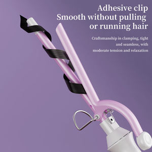 <span class=keywords><strong>Fer</strong></span> à boucler PTC en aluminium 9 mm, portable et à chauffage rapide, unisexe, tendance, pour des boucles fines et élégantes – Vente chaude - Product Image 4