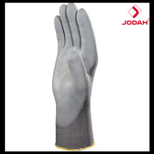 Gants de protection robustes antidérapants JODAH VE702PG, qualité industrielle, imperméables, résistants aux coupures, revêtement en polyuréthane, ambidextres - Product Image 5