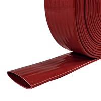 Tuyau flexible en PVC, tuyau d'irrigation plat haute pression, PVC LayFlat 2" 3" 4" pour l'agriculture et l'industrie