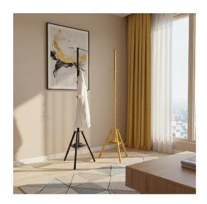 <span class=keywords><strong>Appendiabiti</strong></span> Verticale in Metallo dal Design Innovativo, Arredamento Moderno per Casa e Bagno, Stile Orientale - Product Image 6