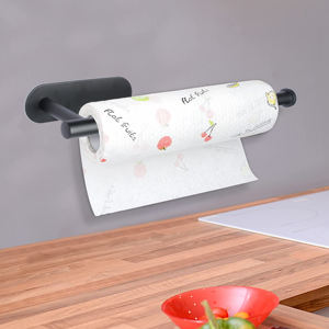 Portarrollos de papel higiénico de acero inoxidable 304 debajo del Gabinete Portarrollos de papel autoadhesivo - Product Image 4