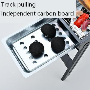 Parrilla Portátil Plegable de Carbón sin Humo con Acero Reforzado para Exteriores, Camping, Picnic y Jardín, para Uso Doméstico - Product Image 5