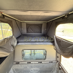 Outdoor Camping Hard Roof <b>Top</b> Tent Aluminum Truck for F150 - Product Image 6