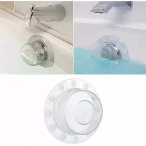 Tapa de desagüe sin fondo para bañera, spa y accesorios de baño, tapón de desagüe, bloqueador de agua, tapón de baño de 6.1 pulgadas de diámetro, transparente - Product Image 4