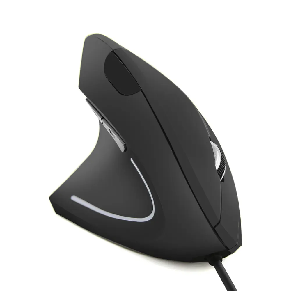 Ratón óptico inalámbrico para ordenador de oficina, Mouse ergonómico Vertical, disponible en varios colores, 2,4 Ghz