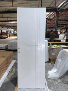 Porte WPC moderne Jiuyixing, facile à installer, surface finie, porte intérieure imperméable, WPC avec revêtement en <span class=keywords><strong>film</strong></span> PVC, porte en peau de WPC - Product Image 5