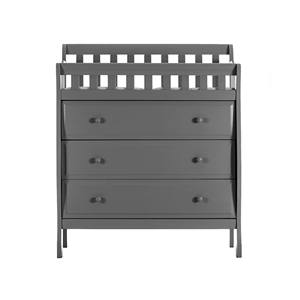 Cambiador de Bebé Moderno de Madera Natural de Alta Calidad con 3 Cajones de Almacenamiento, Tamaño Personalizado, Certificado de Seguridad para Uso en Dormitorios - Product Image 1