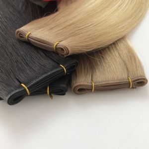 <span class=keywords><strong>Capelli</strong></span> russi di alta qualità <span class=keywords><strong>capelli</strong></span> geniale trama doppia disegnato extension #613 colore dritto per donne bianche - Product Image 2