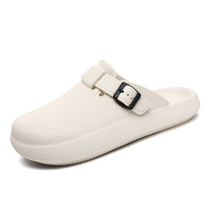 Black Closed Toe Clogs <b>Soft</b> Sole EVA Anti-Slippery All Seasons Slip On <b>Shoes</b> - Product Image 3