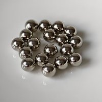 Billes en acier chromé/basse teneur en carbone/inox de 3,5 mm, 3,8 mm, 5,95 mm, 6,35 mm, 6,5 mm