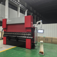 Machine de pliage CNC à rotation lisse SMAC, plieuse de tôles automatique en aluminium, fer, métal, presse hydraulique, frein à pliage, certifiée CE