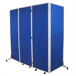 ZJ Modern Design Aluminum Adjustable Flexible Foldable Pin Board <b>Divider</b> <b>Screen</b> for School-Commercial Use - Product Image 2