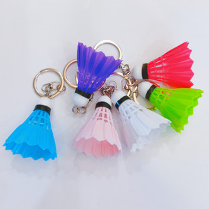 Wholesale Mini Sports-style Badminton Keychains - Creative Badminton Bag Pendant Gift Keychain