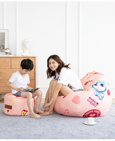 Pouf en velours côtelé LUCKYSAC D45*25cm, chaud, facile à transporter, repose-pieds, canapé rond, repose-pieds supplémentaire, chaise ottoman