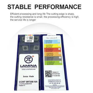 Outil de tournage d'insertion d'origine 100% CCMT09T308NN Inserts en carbure de tungstène - Product Image 3