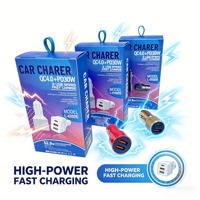 Chargeur USB rapide pour voiture, accessoire de voyage automobile, chargeur de téléphone pour véhicule, chargeur d'intérieur de voiture à charge rapide