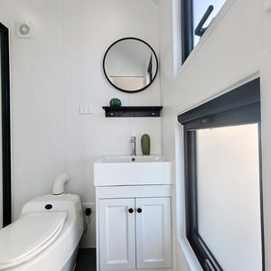 Remorque de <span class=keywords><strong>caravane</strong></span> à faible coût Maison mobile Petite maison sur roues Expédition de Chine à vendre - Product Image 5