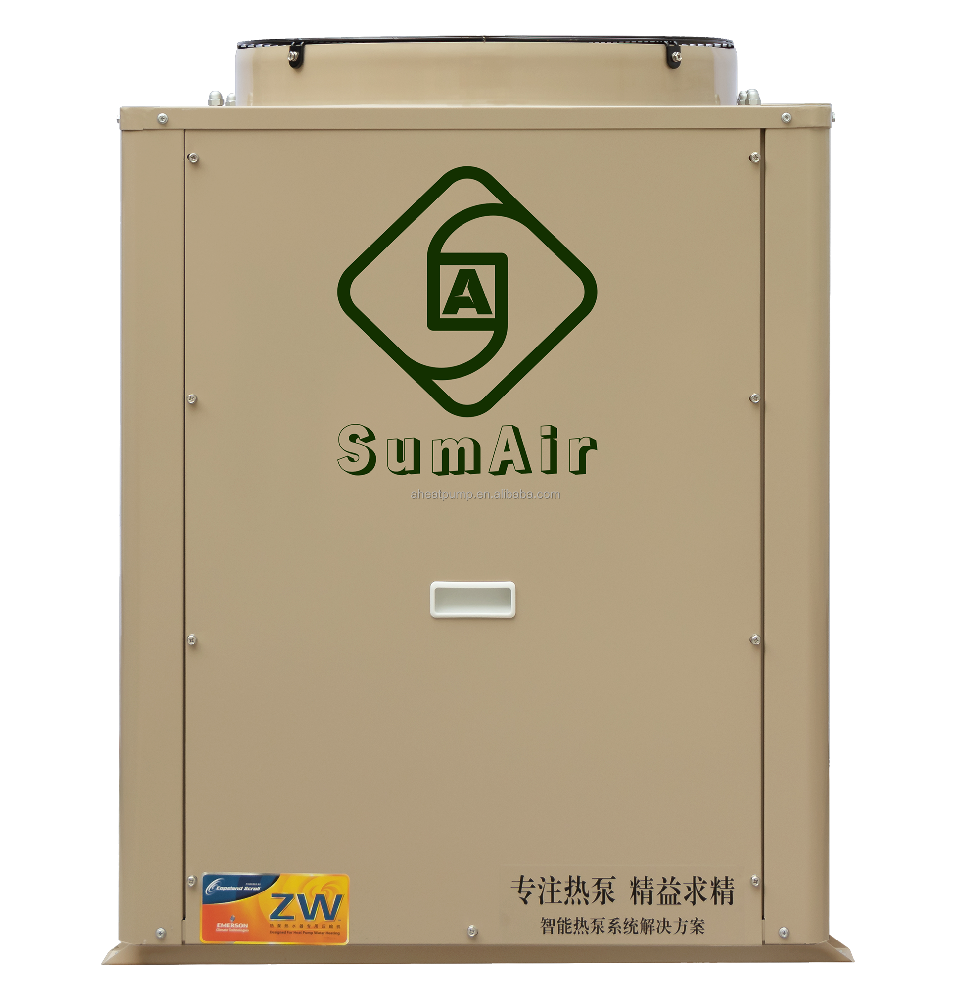 Solar Swimming Pool Water Heater Low Noise Wifi Remote Control DC Inverter air Energy Wholesale Price