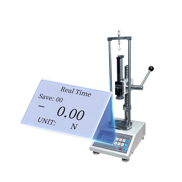 Automatic Digital Spring Compression and Extension Testing Machine 220V Electronic Power Featuring Tensile Testing
