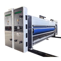 Machine de découpe et d'impression flexographique multifonction pour carton ondulé avec alimentation par aspiration et comptage automatique