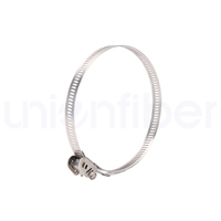 Collier de serrage réglable en acier inoxydable pour câble et tuyau, pour fixation de crochet et support FTTH sur poteau d'éclairage