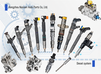 Injecteur de carburant diesel Common Rail 0445110278 0445110277 33800-4A600 pour moteur Hyundai Starex H1 H100 I800 D4CB 2.5 Crdi