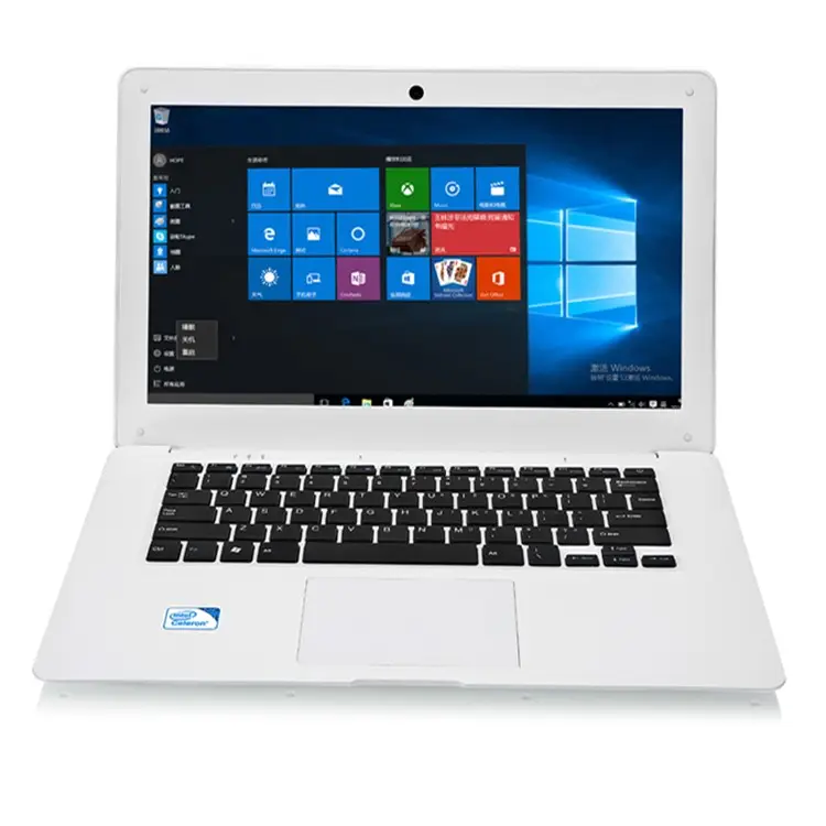 Laptop portabel 11.6 inci Ssd Ips 1920x1080 Ram 4gb + 128gb Laptop Super tipis Notebook N3350