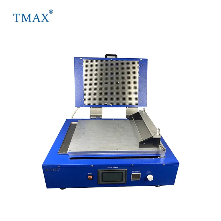 TMAX brand Laboratory Doctor Blade Film Coater Coating Machine With Heat And Vacuum Function