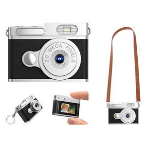 12MP Mini Enfants Caméra Rétro Campus Numérique HD Voyage En Plein Air <span class=keywords><strong>Photo</strong></span> Caméscope Portable Vidéo Cam Enfants Caméra avec Écran - Product Image 6