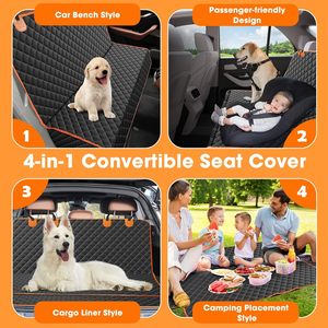 Funda Protectora para Asiento Trasero de Coche para Perros, Impermeable, Antideslizante, para Camiones y SUV - Product Image 5