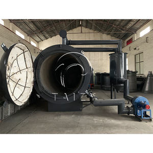 Mesin Biochar Tungku Retort Arang Horizontal, Tungku Karbonisasi Kontinu untuk Cuka Kayu - Product Image 4