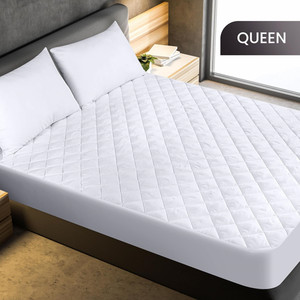 Bộ đồ giường chần được trang bị nệm Pad đàn hồi được trang bị máy có thể giặt nệm Topper OEM Kích thước nệm Protector Bìa - Product Image 2