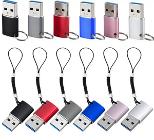Adaptador OTG 2025, Convertidor Metálico USB 3.1C Hembra a USB 3.0 Macho, Carga Rápida, Sincronización de Datos, 60W de Potencia para Laptop - Product Image 6