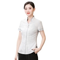 Uniforme du personnel de nettoyage Hôtel Ménage Uniforme du personnel de nettoyage Personnalisé Serveur Serveuse Porter