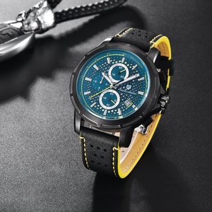 นาฬิกาข้อมือ PAGANI DESIGN 1641 แฟชั่นลำลอง สปอร์ต สำหรับผู้ชาย คุณภาพสูง ระบบควอตซ์ ตัวเรือนโลหะ สายหนัง แบรนด์ดัง เครื่องญี่ปุ่น - Product Image 6