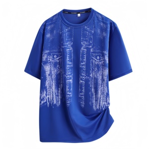 T-shirt imprimé Bapees tendance pour homme, version haute qualité 1:1, motif lettres, collection 2026 - Product Image 6