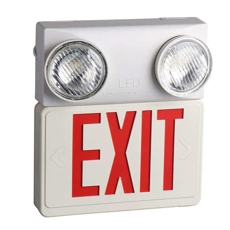 Cổ điển LED khẩn cấp ánh sáng Exit dấu hiệu khẩn cấp Exit Box dấu hiệu ánh sáng cho sự kết hợp của đèn và tấm