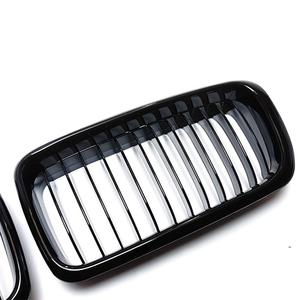 Paire de grilles de pare-chocs avant noir brillant 3 couleurs pour BMW Série 7 <span class=keywords><strong>E38</strong></span> Grille 1994-2001 pour pièce d'auto classique - Product Image 3