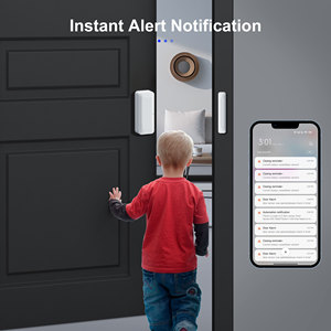 GIRIER Smart Life Security Door Magnet Alarm Tuya Window Sensor for System Magnetic Contact - Product Image 2