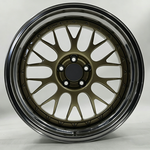 Vente en gros usine Jantes forgées en 2 pièces en aluminium 6061-T6 de 18 à 24 pouces, à rayons concaves profonds et à motif maillé, <span class=keywords><strong>pour</strong></span> berlines, SUV et voitures de sport - Product Image 5