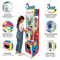 Nouvelle Machine à Pinces Miniature 2026 en Promotion, Jeu d'Arcade à Monnayeur, Petite Machine à Grue pour Jouets en Peluche pour Centres Commerciaux et Parcs d'Attractions