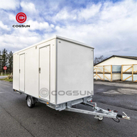 Mobile Portable Remorque Toilette Pliable Toilette Remorque Salle De Douche Mobil Salles De Bains Portable Douche Toilettes Remorque